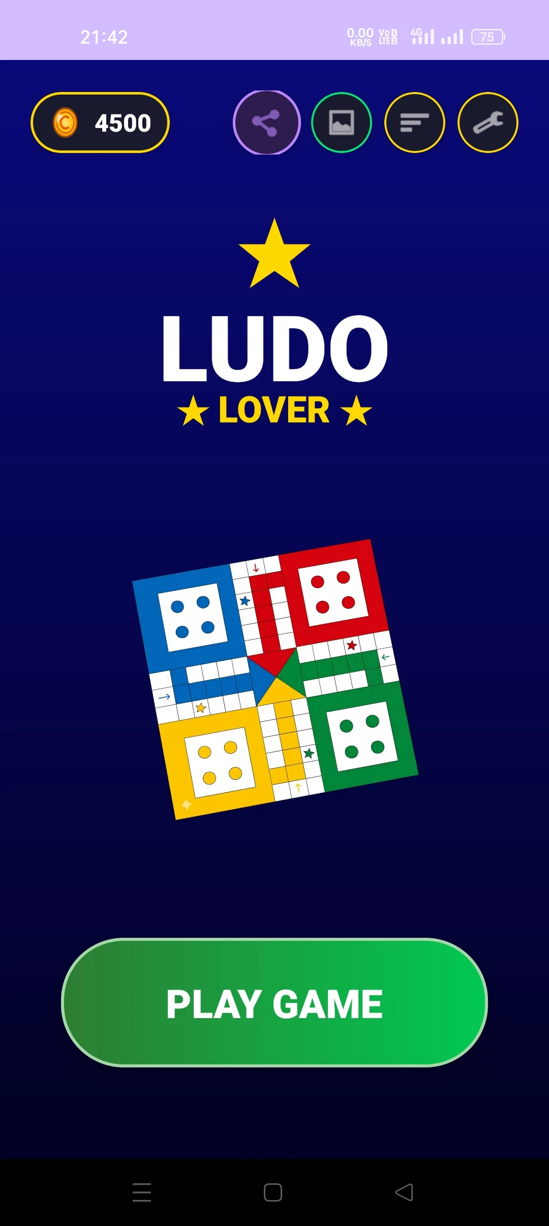 Ludo Lover - Classic Ludo game screenshot